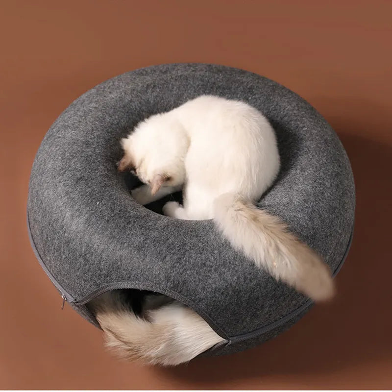 Túnel Redondo Donut para Gatos