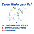 Peitoral Ajustável com Guia para Gatos