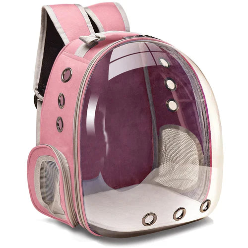 Mochila de Transporte Transparente para Gatos